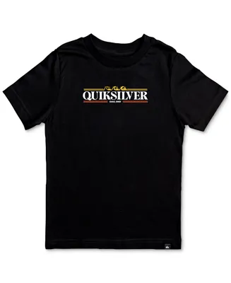 Quiksilver Toddler & Little Boys Regular-Fit Gradient Lines Logo T-Shirt