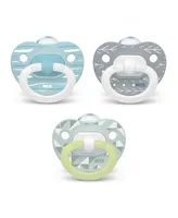 Nuk Baby Orthodontic Pacifier, 3-Pack, 18-36 Months - Assorted Pre