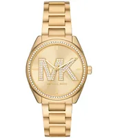 Michael Kors Women's Janelle Three-Hand -Tone Stainless Steel Watch 36mm