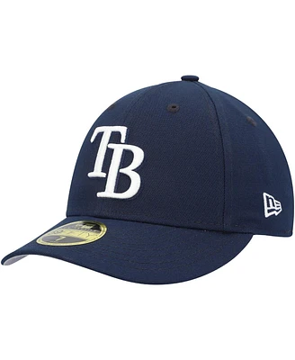 Men's New Era Navy Tampa Bay Rays Oceanside Low Profile 59FIFTY Fitted Hat
