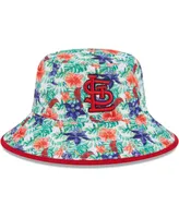 Men's New Era St. Louis Cardinals Tropic Floral Bucket Hat