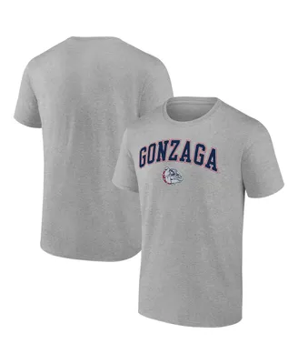 Men's Fanatics Steel Gonzaga Bulldogs Campus T-shirt