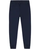 Nautica Little Boys Uniform Evan Tapered-Fit Stretch Joggers with Reinforced Knees