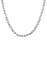 Wrapped in Love Diamond 17" Collar Necklace (2 ct. t.w.) in Sterling Silver, Created for Macy's