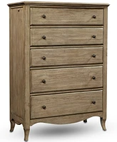 Provence Upholstered California King Bed 3-Pc. Set (Bed, Nightstand & Chest)
