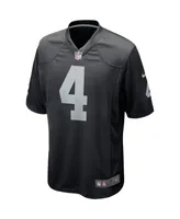 Nike Derek Carr Las Vegas Raiders Game Jersey, Big Boys (8-20)