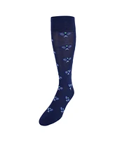 Trafalgar The Rally Tennis Novelty Mercerized Cotton Mid-Calf Socks