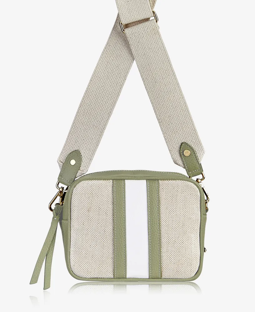 GiGi New York Maddie Linen Crossbody