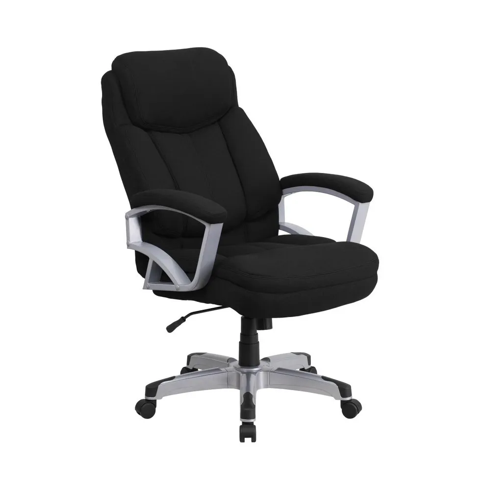 Emma+Oliver 500 Lb. Big & Tall Executive Swivel Ergonomic Office Chair With Arms