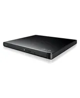 Lg Electronics External Drive Slim Dvdrw 8X Usb Black with Cyberlink Software 9.5 mm Retail Storage