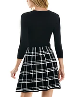 Bcx Juniors' Double-Knit Sweater Dress