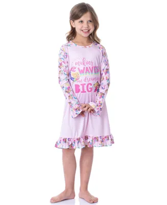 Mattel Girls' Barbie Making Waves Dreaming Kids Sleep Pajama Nightgown