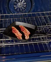 Smith and Clark Cast Iron 8" Square Grill Pan