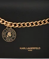 Karl Lagerfeld Paris Lourdes Chain Strap Crossbody Bag