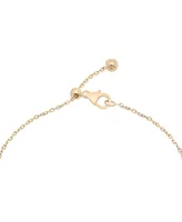 Audrey by Aurate Diamond Gemini Disc 18" Pendant Necklace (1/10 ct. t.w.) in Gold Vermeil, Created for Macy's