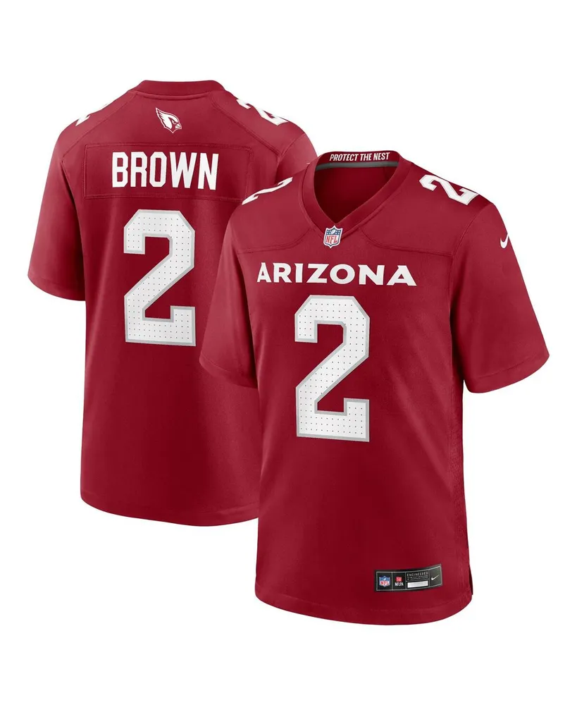 Men's Nike Marquise Brown Cardinal Arizona Cardinals Home Game Jersey