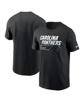 Men's Nike Black Carolina Panthers Division Essential T-shirt