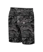 Men's Colosseum Charcoal Providence Friars Realtree Aspect Ohana Swim Shorts