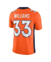 Men's Nike Javonte Williams Orange Denver Broncos Vapor Untouchable Limited Jersey