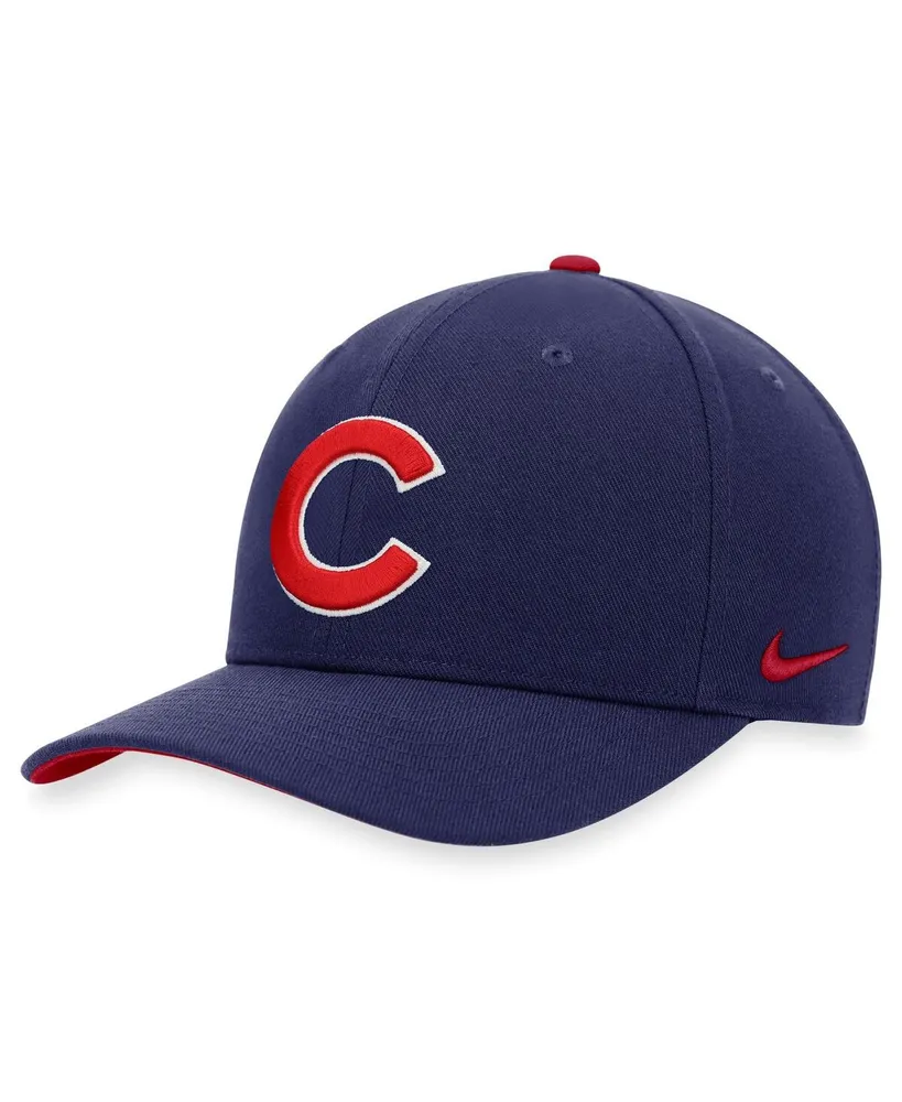 Men's Chicago Cubs Black Nike Heritage 86 Performance Adjustable Hat