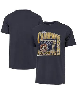 Men's '47 Brand Navy Denver Nuggets 2023 Nba Finals Champions Swish Franklin T-shirt