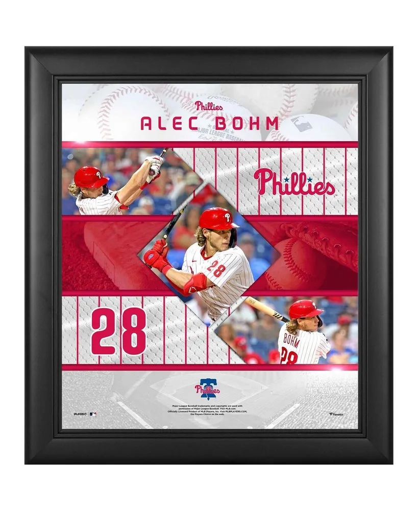 Alec Bohm Philadelphia Phillies Framed 15" x 17" Stitched Stars Collage