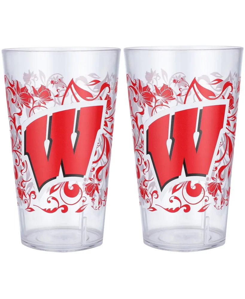 Wisconsin Badgers Arctic 20 oz. Stainless Steel Tumbler