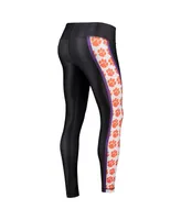 Women's Concepts Sport Black Clemson Tigers Dormer Knit Leggings