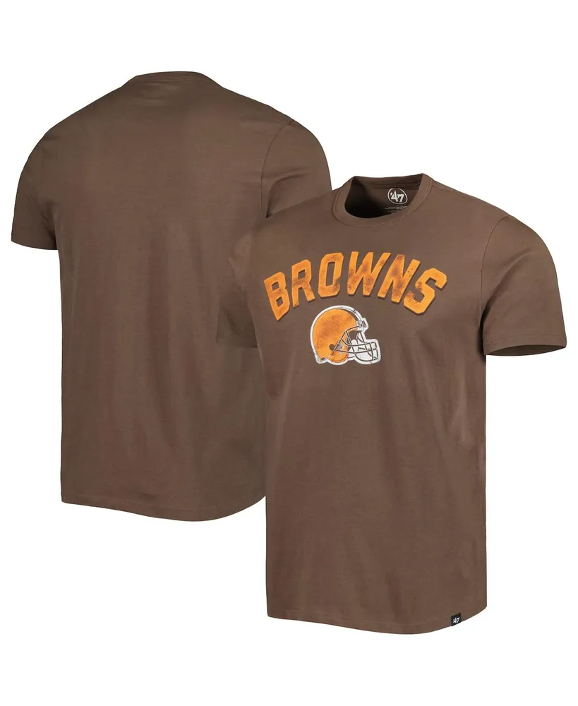 Men's '47 Brown Cleveland Browns Dawg Pound Regional Club T-Shirt 