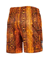 Men's New Era Orange San Francisco 49ers Summer Pop Shorts