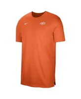 Men's Nike Orange Oklahoma State Cowboys Sideline Coaches Performance Top