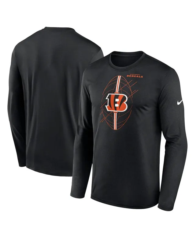 Men's Starter Heathered Gray Cincinnati Bengals Prime Time T-Shirt Size: Large