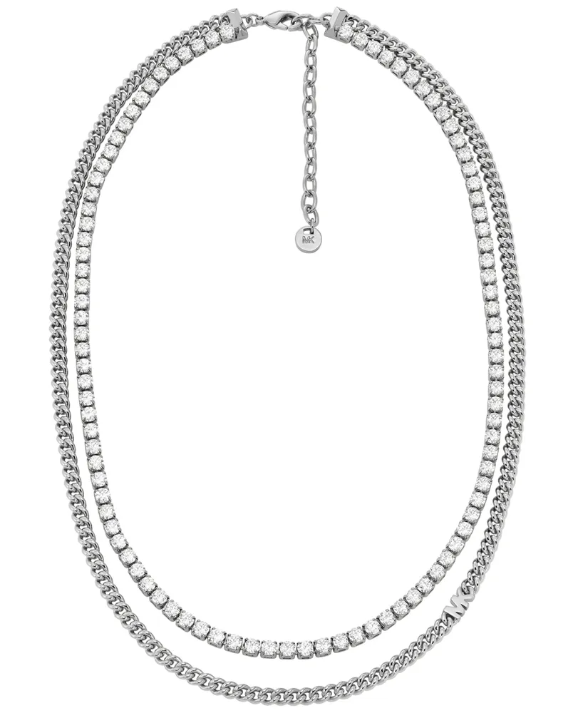 Michael Kors Tennis Double Layer Necklace