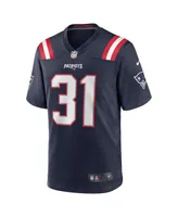 Men's Nike Jonathan Jones Navy New England Patriots Game Jersey