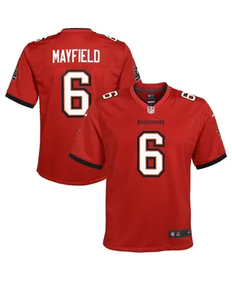 Big Boys Nike Baker Mayfield Red Tampa Bay Buccaneers Game Jersey