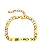 Rebl Jewelry Be Kind Id Bracelet