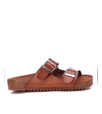 Women's Double Strap Buckle Sandals By Xti