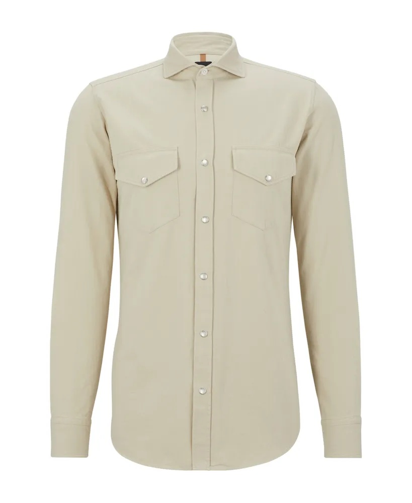 Boss by Hugo Men's Relaxed-Fit Shirt