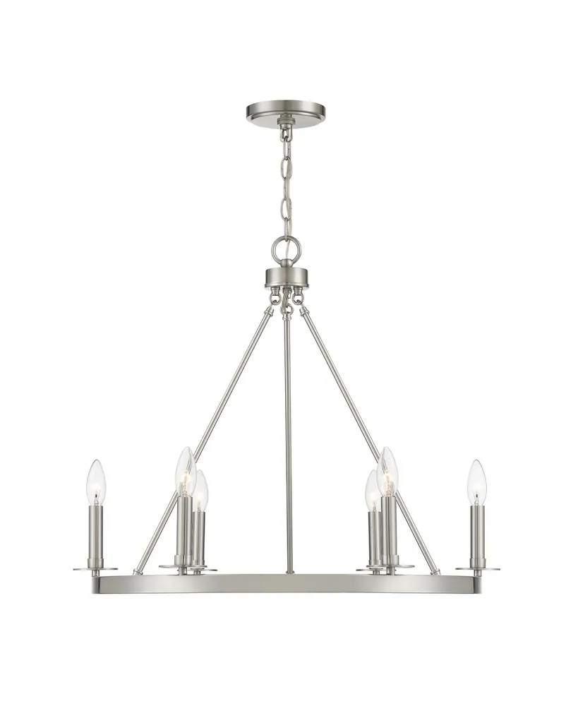 Trade Winds Lighting May 6-Light Chandelier