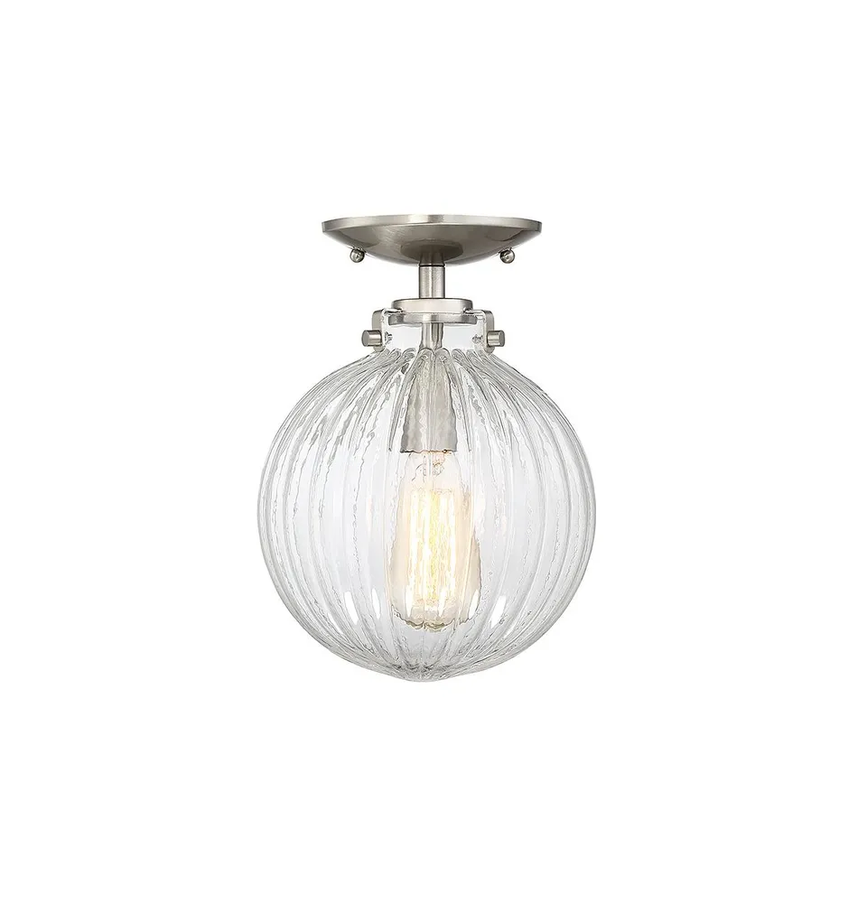 Trade Winds Lighting Nicole 8" Semi-Flush Ceiling Light