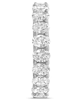 Diamond Oval-Cut Eternity Band (3 ct. t.w.) Platinum or 14k Gold