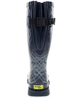 Women's Polar Plaid Tall Adjustable Calf Boot