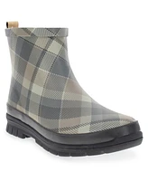 Women's Terra Plaid Shorty Rain Boot