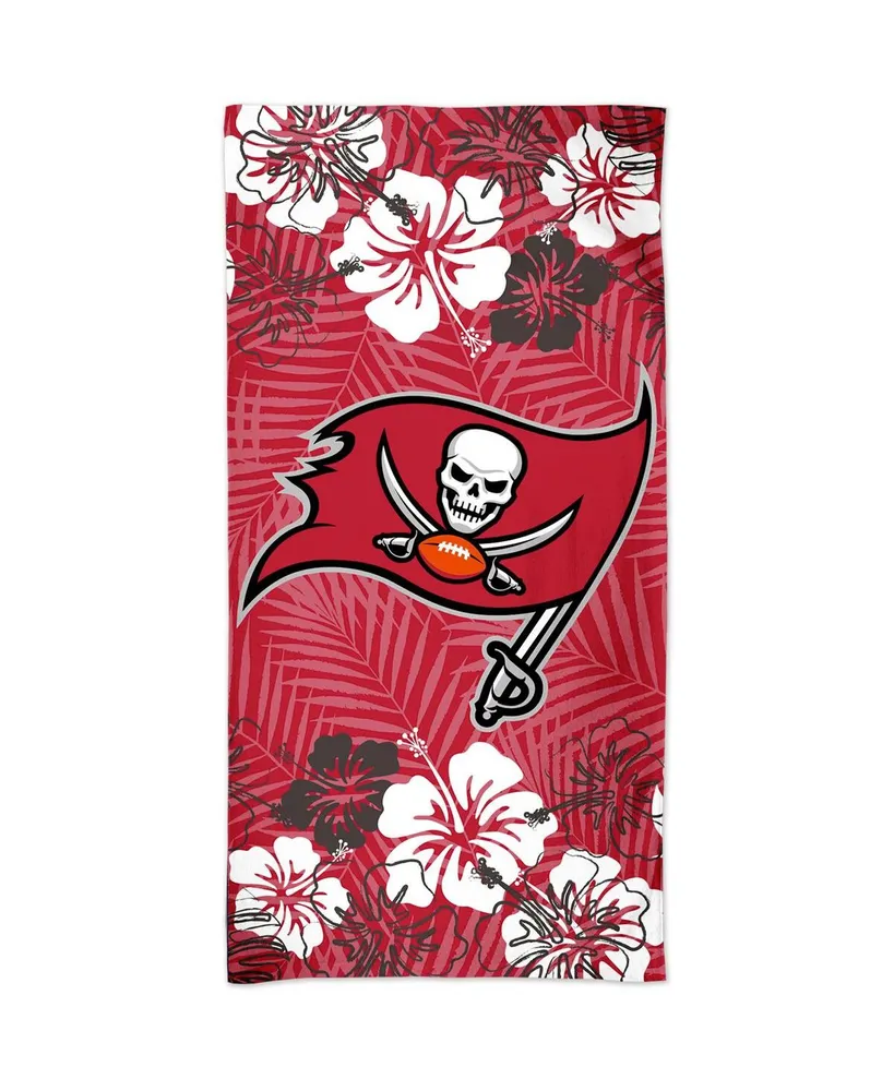 Wincraft Tampa Bay Buccaneers 60'' x 30'' Floral Spectra Beach Towel
