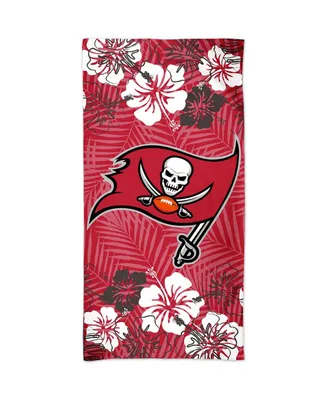 Wincraft Tampa Bay Buccaneers 60'' x 30'' Floral Spectra Beach Towel