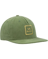 Men's Rvca Green Freeman Snapback Hat