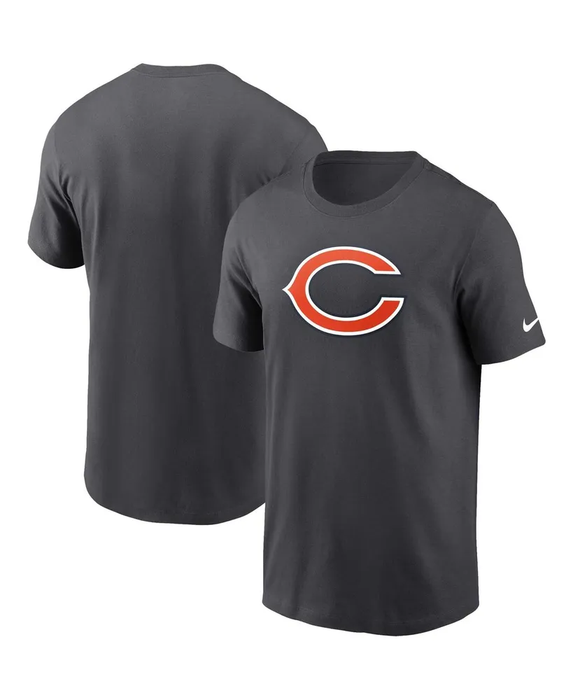 Men's Nike Anthracite Chicago Bears Logo Essential T-shirt