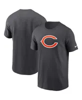 Men's Nike Anthracite Chicago Bears Logo Essential T-shirt