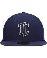 Men's New Era Navy Tri-City Dust Devils Authentic Collection Team Home 59FIFTY Fitted Hat