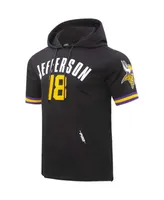 Men's Pro Standard Justin Jefferson Minnesota Vikings Player Name and Number Hoodie T-shirt